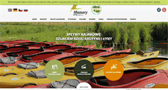 Desktop Screenshot of mazurypttk.pl